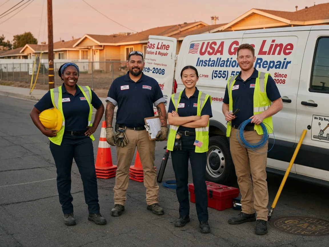 Gas Line Installation company in Sedalia, NC